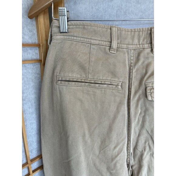 NWT Everlane Relaxed Fit Tencel Chinos Pants, Size 2, MSRP $118, Dark Khaki - Picture 10 of 13